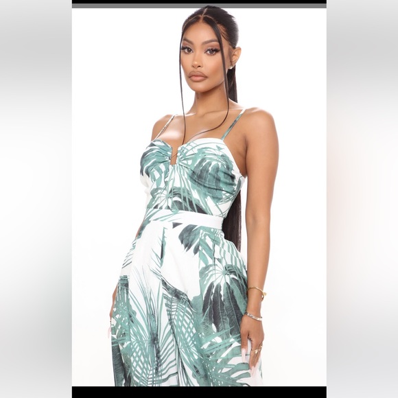 NWT Fashion Nova Barbados Babe jumpsuit 1x - Picture 2 of 6